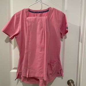 pink scrubs size XS. great condition!